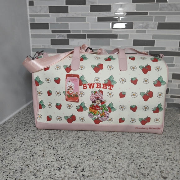 Strawberry Shortcake Handbags - Strawberry Shortcake Sweet vegan Travel Bag Duffle